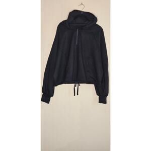 NWOT Prana Ziller Hoodie, Navy, Wool/Cotton Blend, Sz L